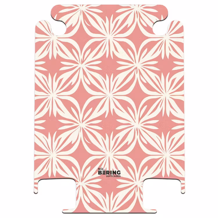 CaseSwap™ - Pink - Floral motif - White - Modern — 1