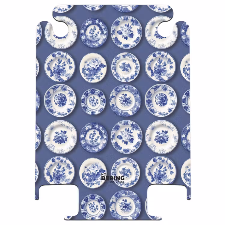 CaseSwap™ - Plates - Floral - Blue — 1