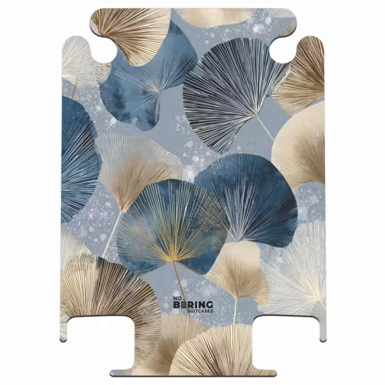 CaseSwap™ - Leaves - Abstract - Gold - Blue — 1