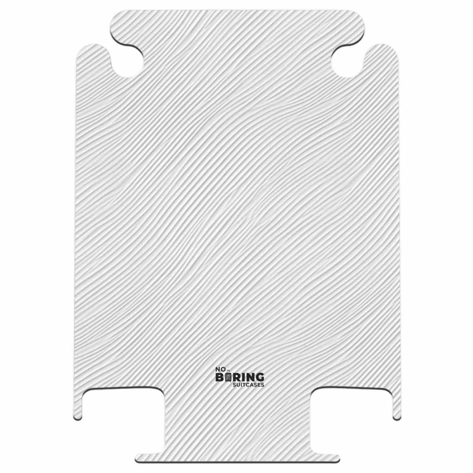 CaseSwap™ - Waves - Ribbing - White — 1