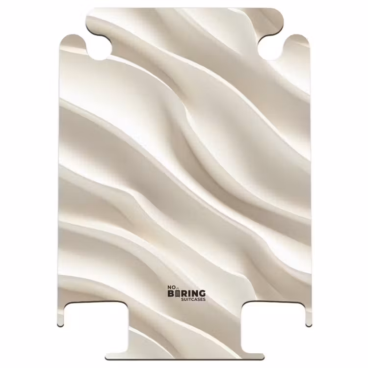 CaseSwap™ - Diagonal - Waves - Cream — 1