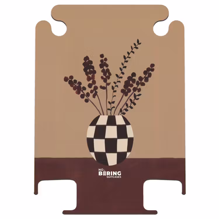 CaseSwap™ - Minimalist - Vase - Flowers - Brown — 1