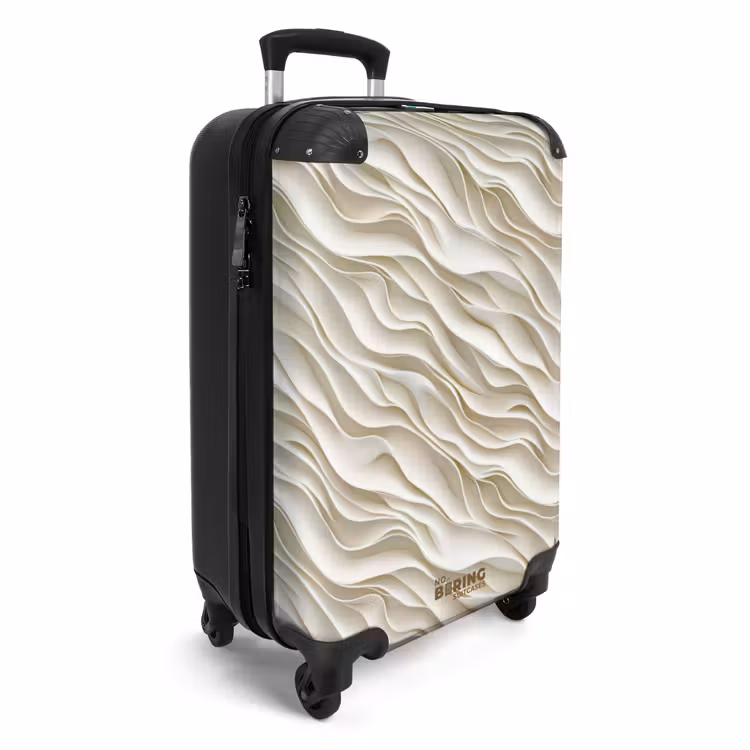 CaseSwap - Waves - White - Minimalist — 2