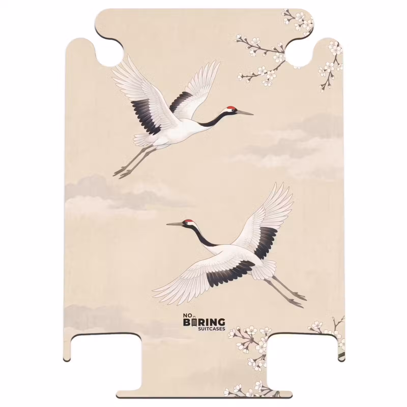 CaseSwap - Cranes - Blossom - Beige — 1
