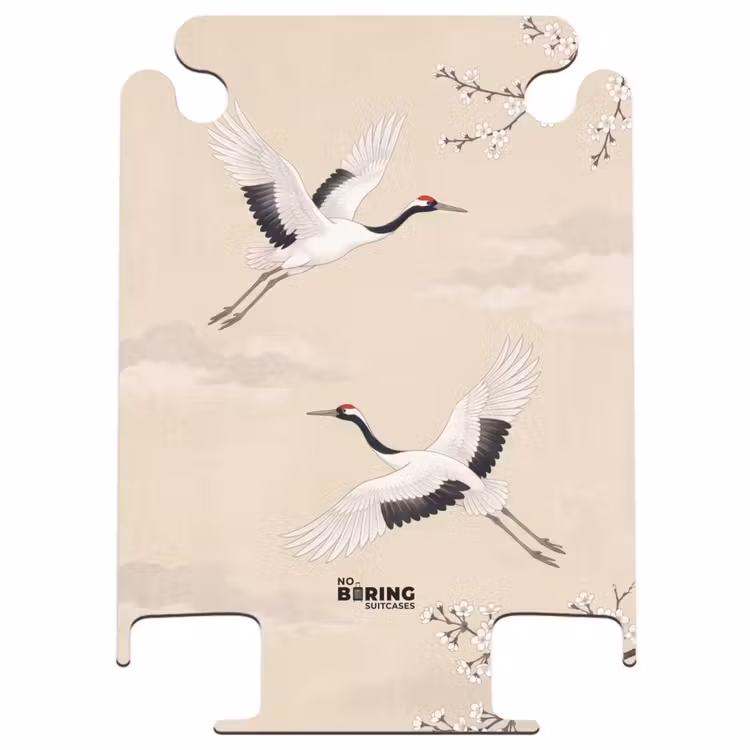 CaseSwap - Cranes - Blossom - Beige — 1