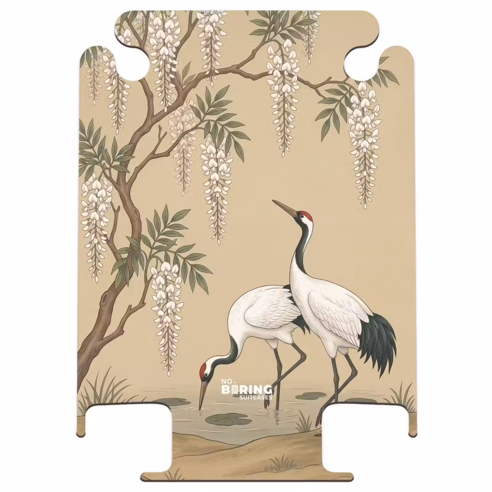 CaseSwap - Cranes - Water - Beige — 1