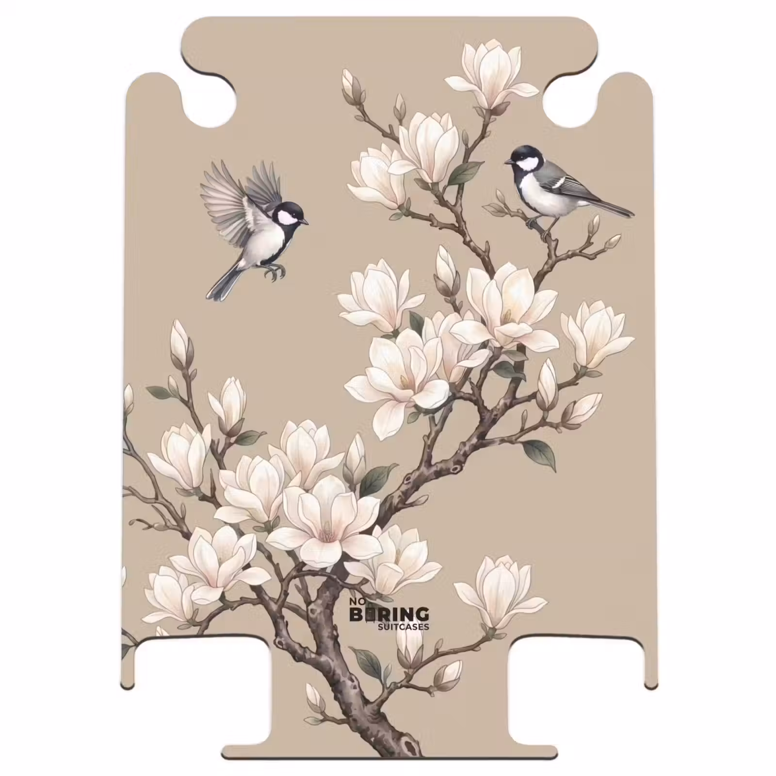 CaseSwap™ - Oriental - Birds - Beige — 1