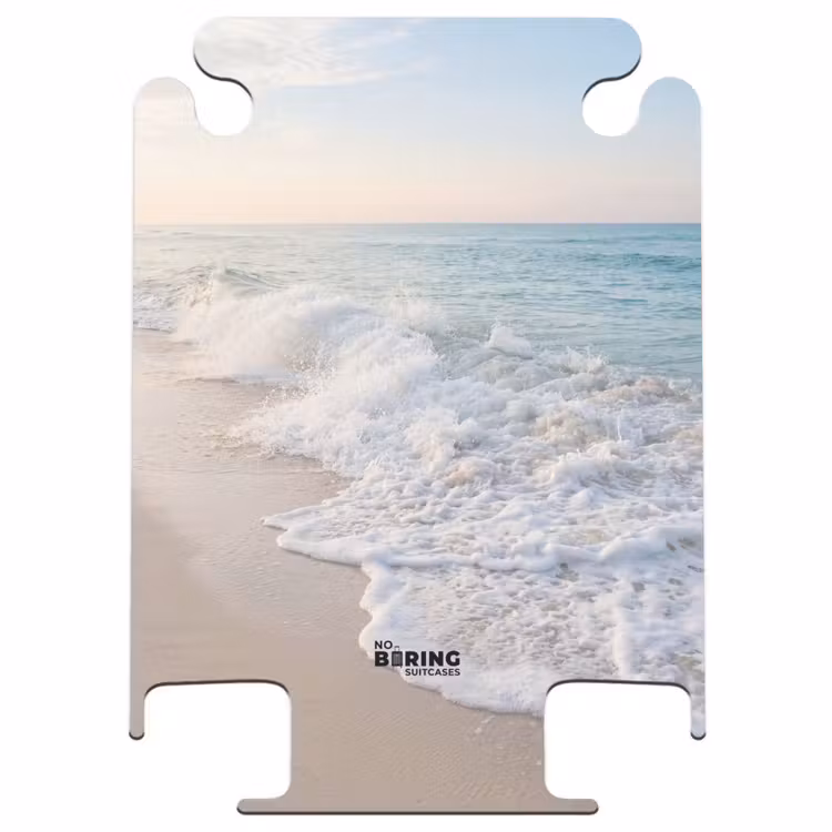 CaseSwap™ - Sea - Waves - Beach - Nature - White — 1