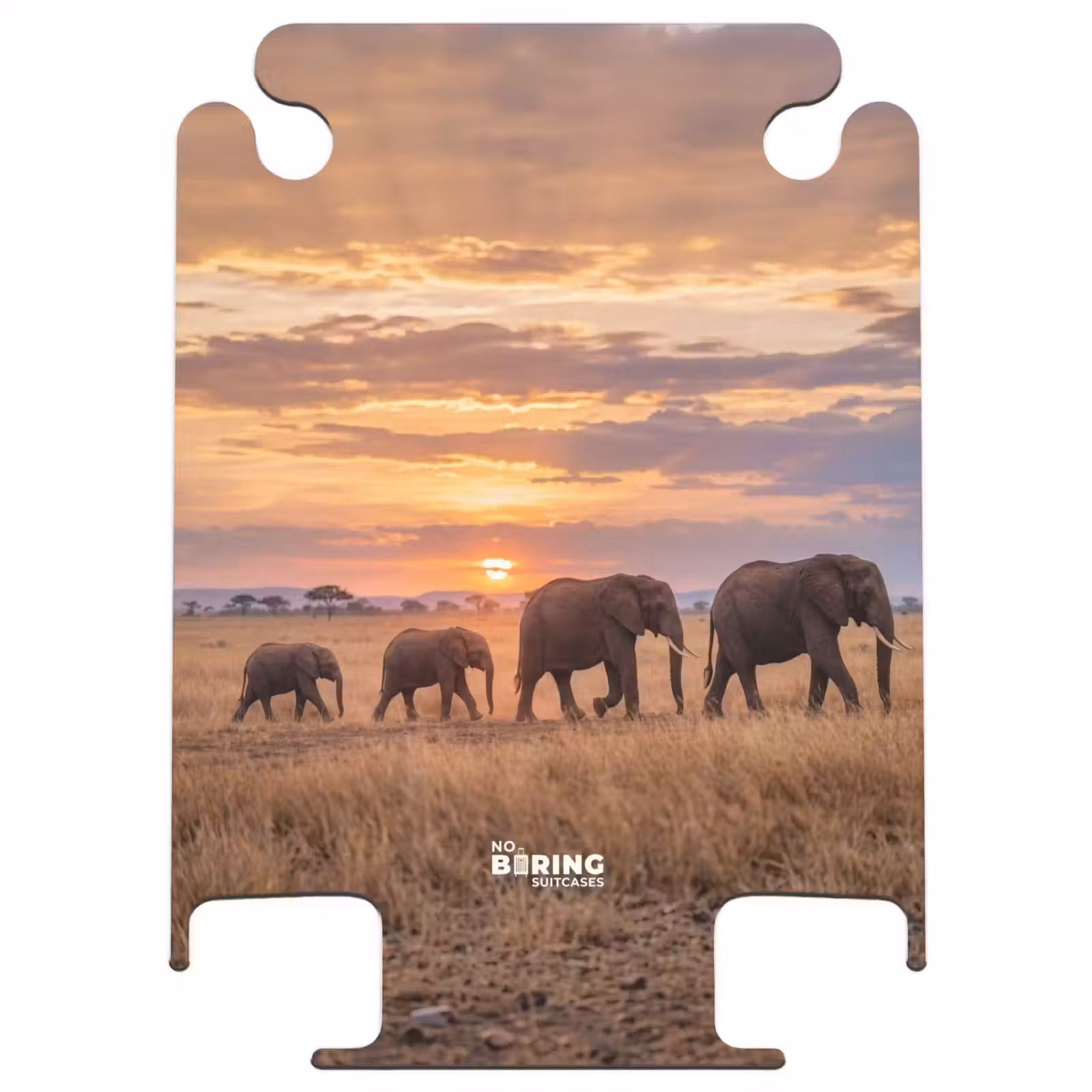 CaseSwap™ - Elephants - Savannah - Sunset - Africa - Warm — 1