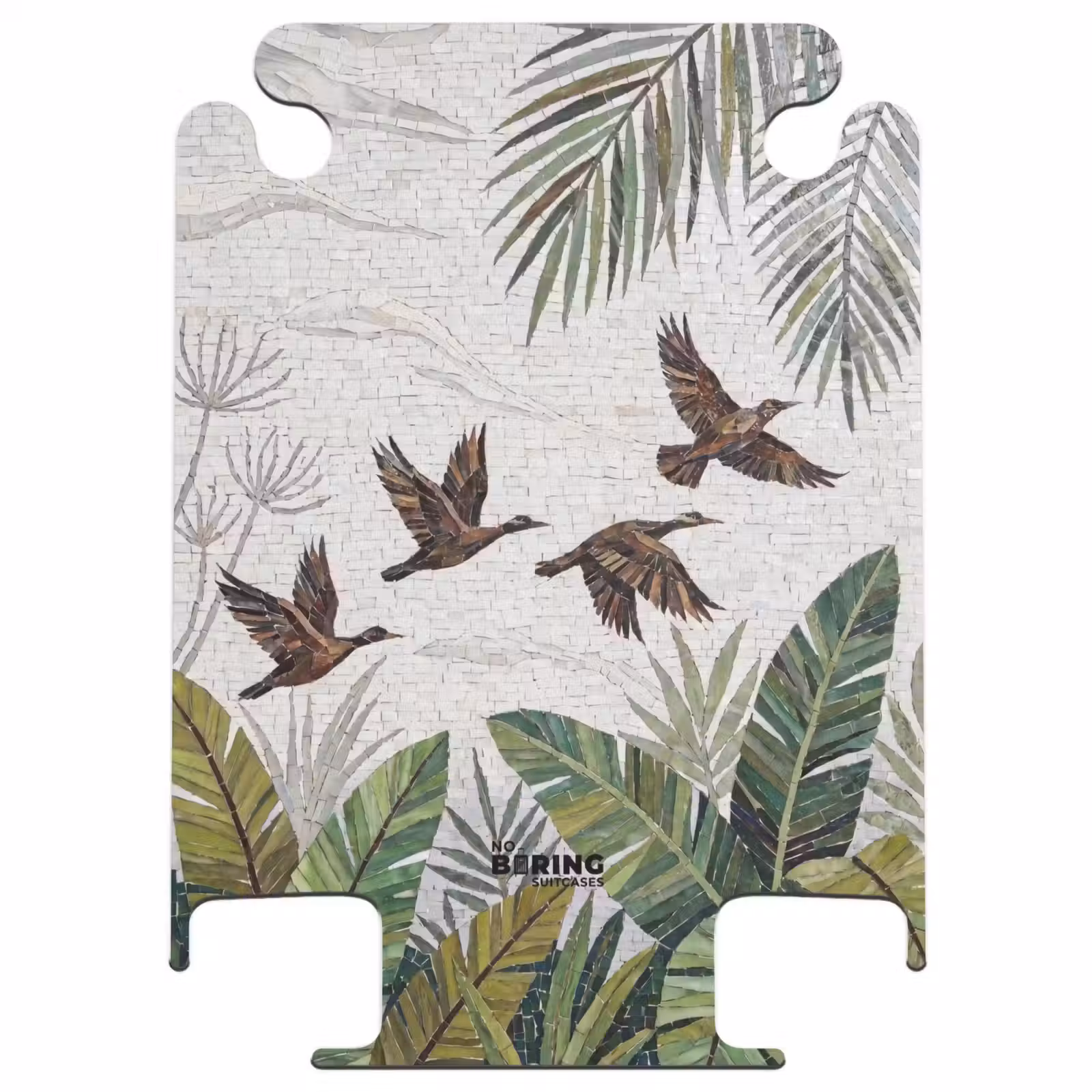 CaseSwap - Bird - Flying - Tropical - Mosaic - Green — 1
