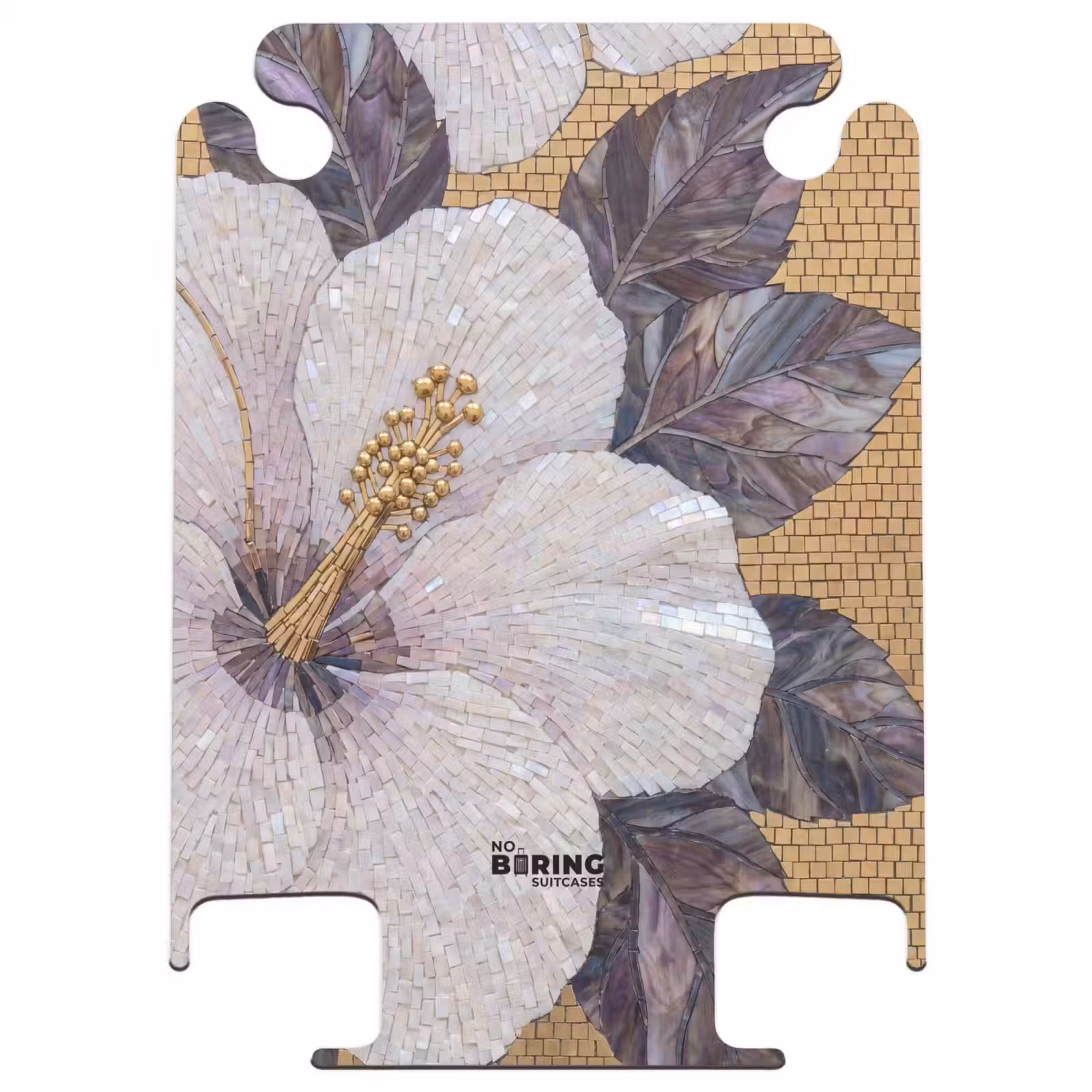 CaseSwap™ - Flowers - Mosaic - Art - Modern - Gold — 1