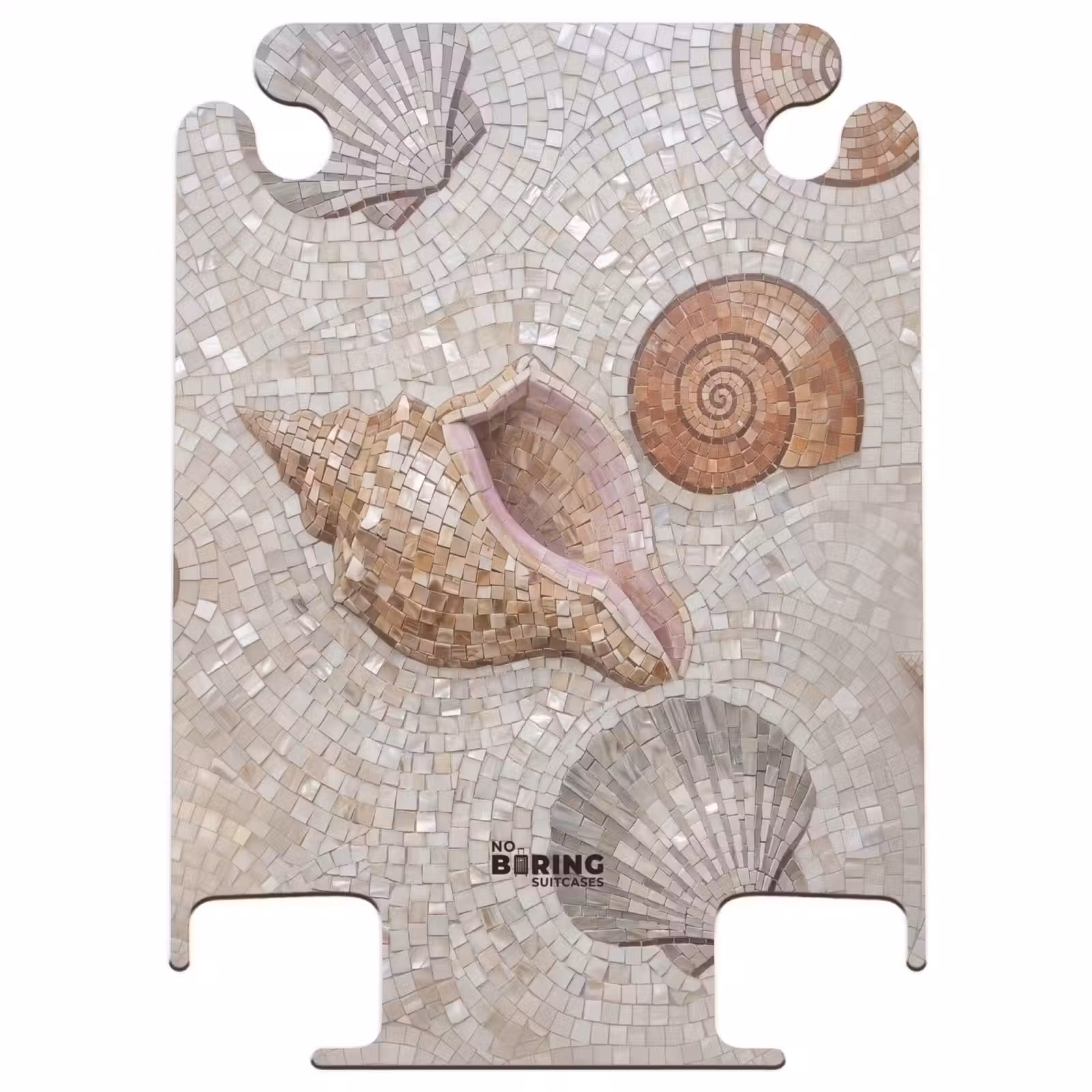 CaseSwap™ - Shell - Mosaic - Sea - Beige - Modern — 1