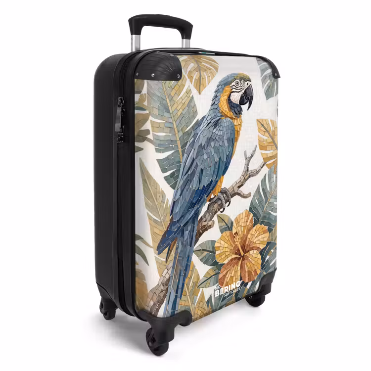 CaseSwap - Bird - Branch - Nature - Mosaic - Blue — 2