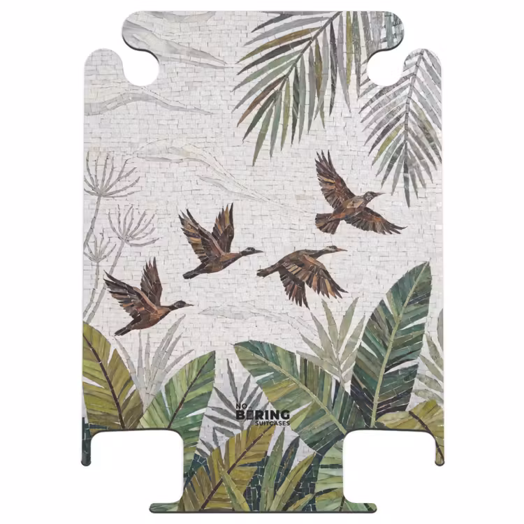 CaseSwap - Bird - Flying - Tropical - Mosaic - Green — 1