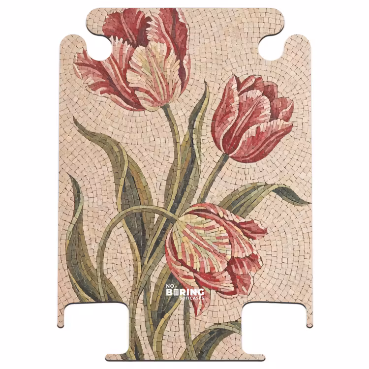 CaseSwap™ - Flowers - Mosaic - Red - Green - Art — 1