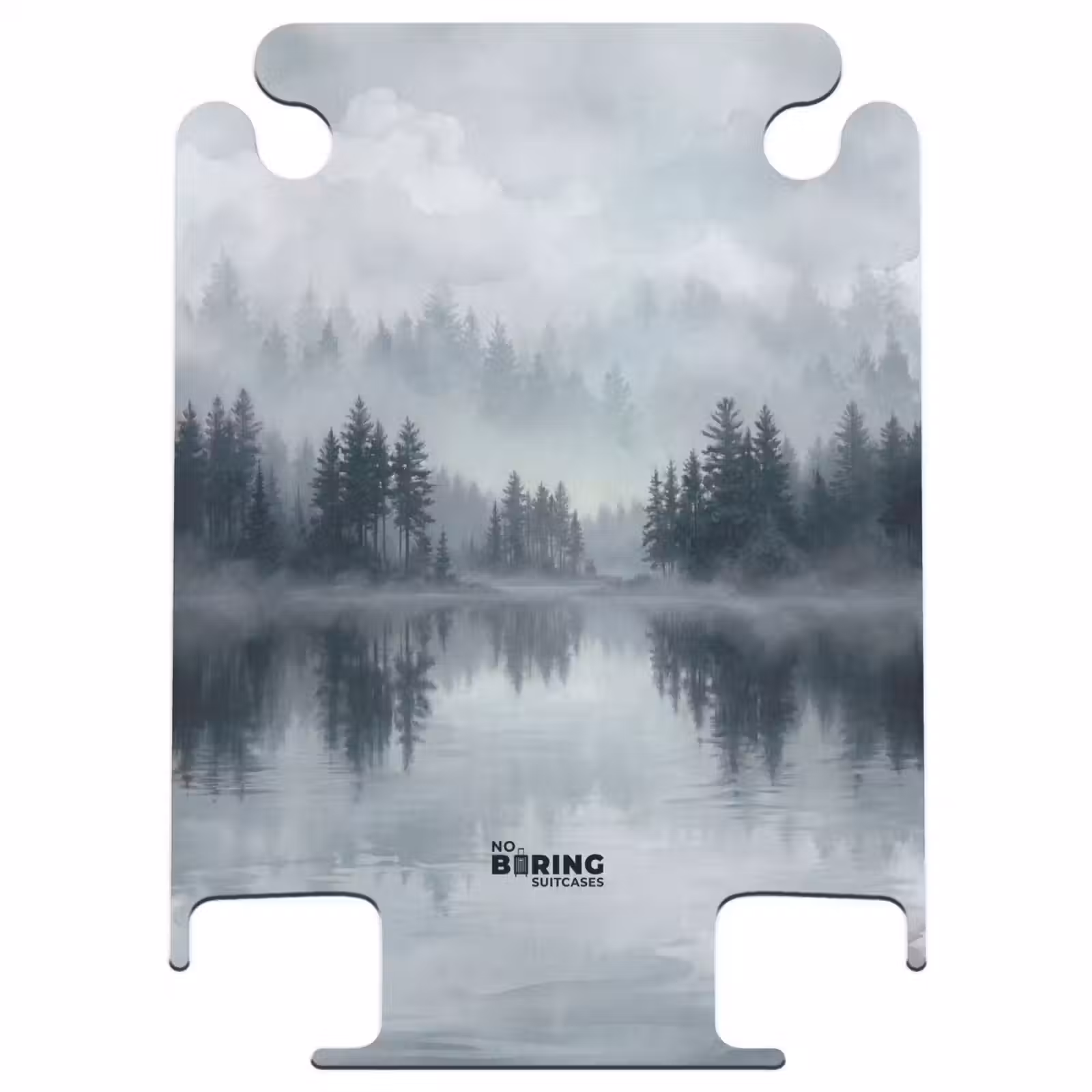 CaseSwap™ - Forest - Lake - Fog - Nature - Gray — 1