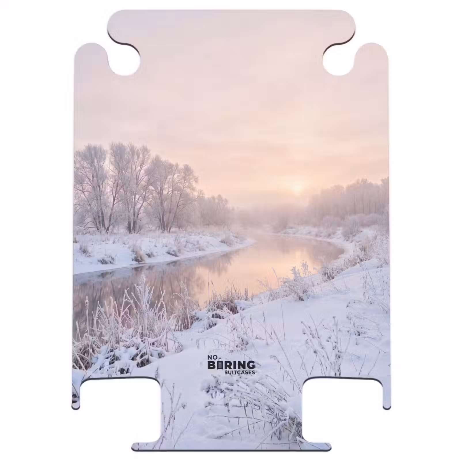 CaseSwap™ - River - Winter - Landscape - Snow - Sunrise — 1