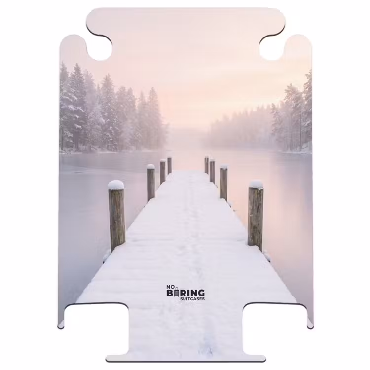 CaseSwap - Piers - Lake - Fog - Winter - Serene — 1
