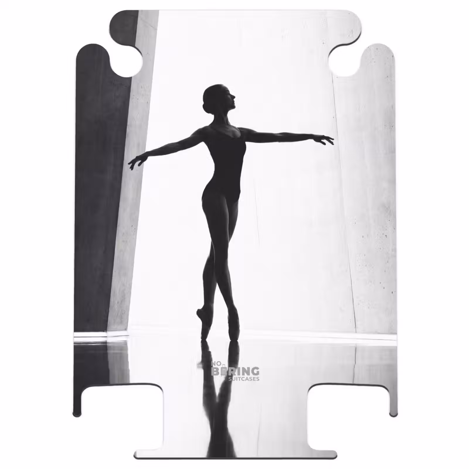 CaseSwap™ - Dancer - Silhouette - Art - Modern - Black and White — 1