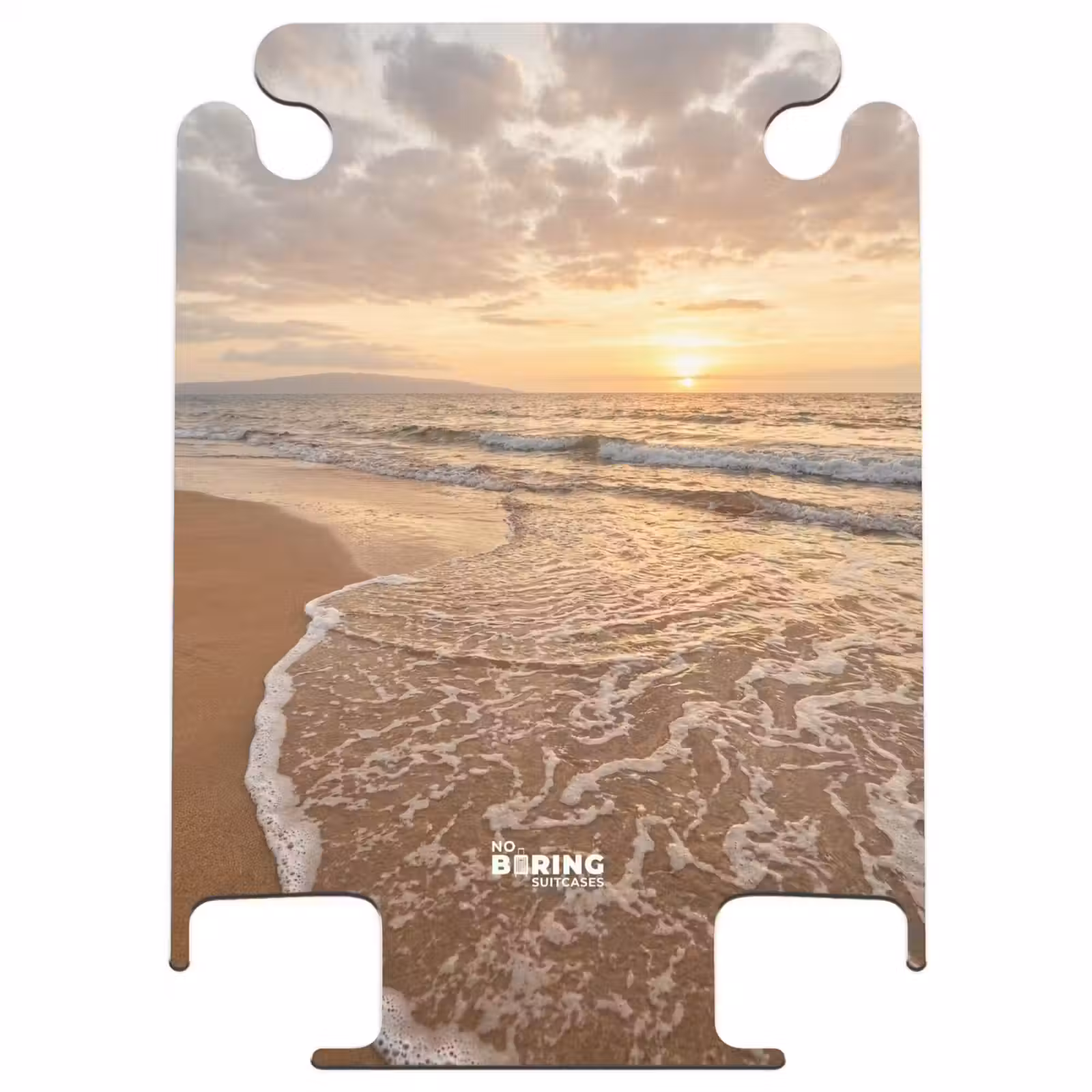 CaseSwap™ - Sea - Coastline - Clouds - Landscape - Orange — 1