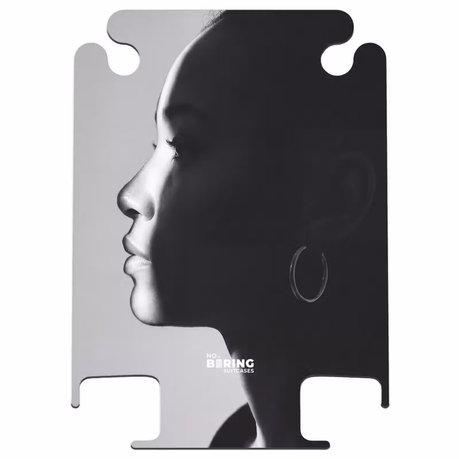 CaseSwap™ - Woman - Profile - People - Black and White — 1