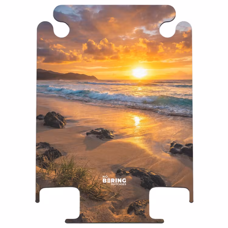 CaseSwap™ - Beach - Sunset - Waves - Nature - Orange — 1