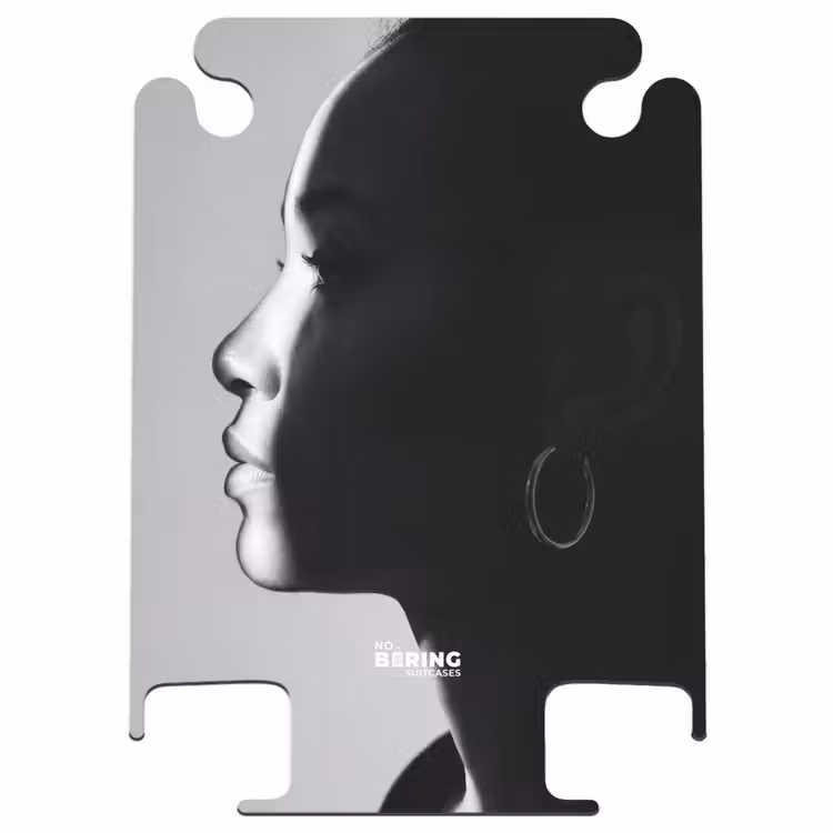CaseSwap™ - Woman - Profile - People - Black and White — 1