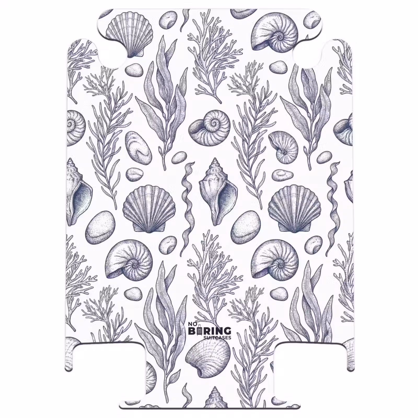 CaseSwap™ - Shells - Seaweed - Ocean - Illustration - Blue — 1