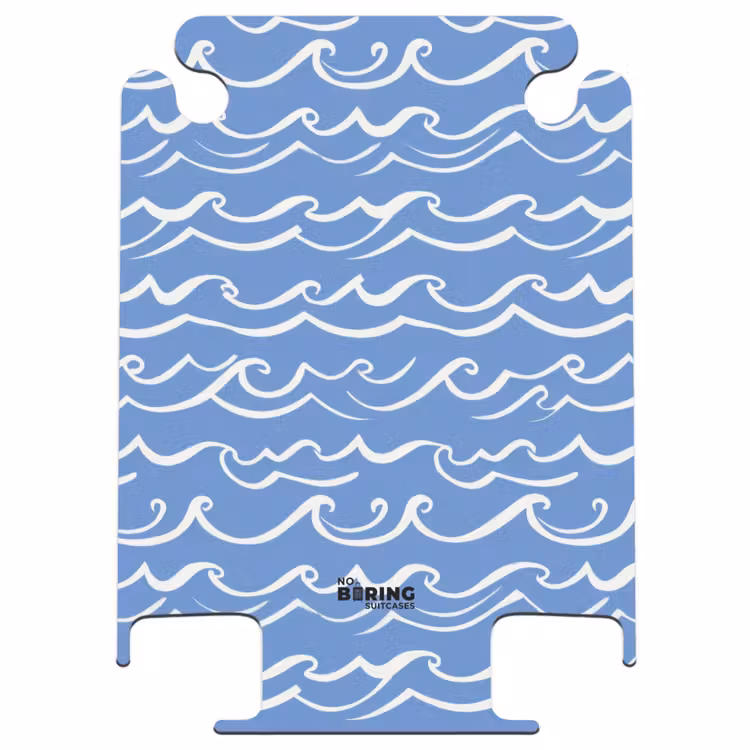 CaseSwap™ - Blue - White - Simple - Drawn - Waves — 1