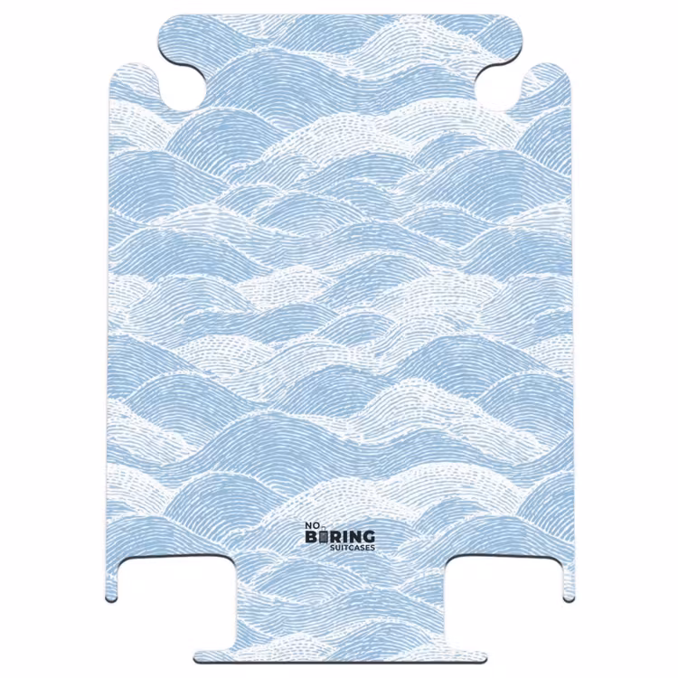 CaseSwap - Blue - White - Waves - Sketched — 1