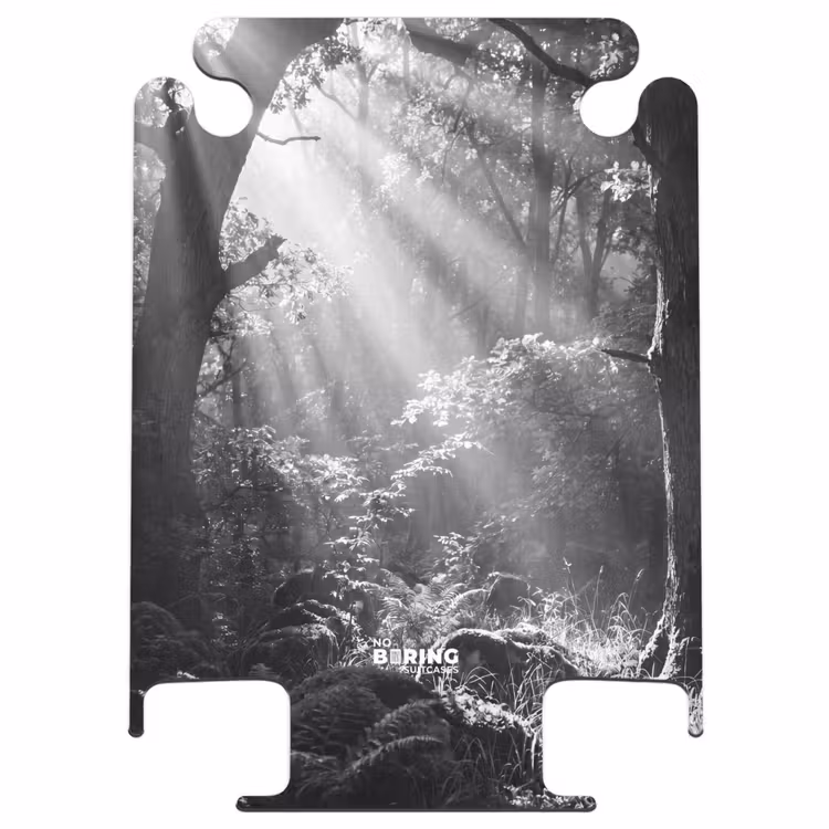 CaseSwap™ - Forest - Rays of Light - Nature - Black and White — 1