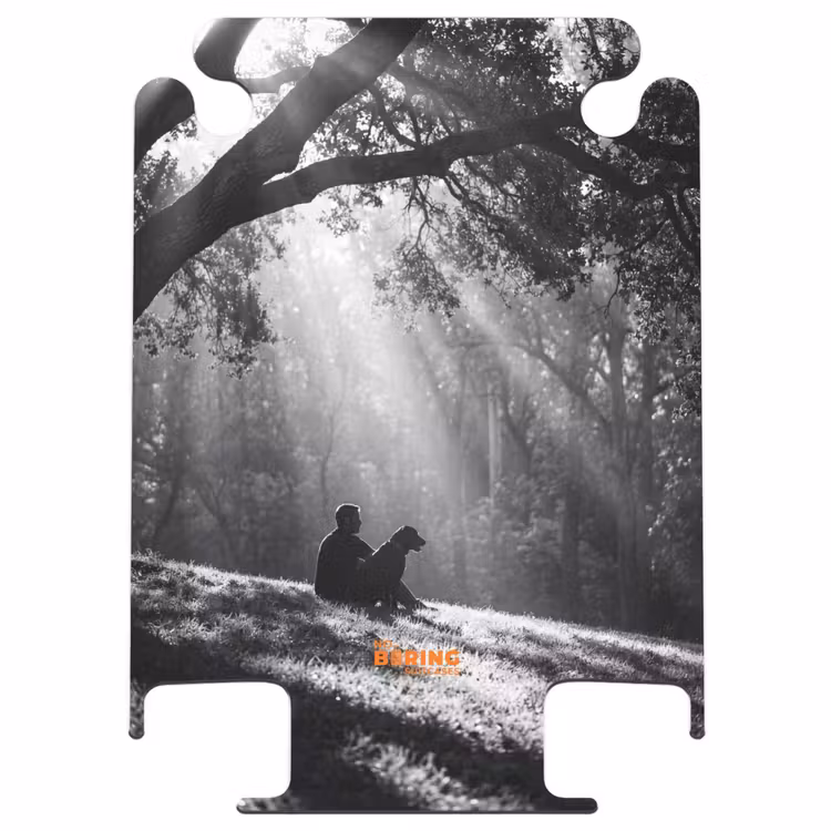 CaseSwap™ - People - Dogs - Nature - Black and White - Silhouette — 1