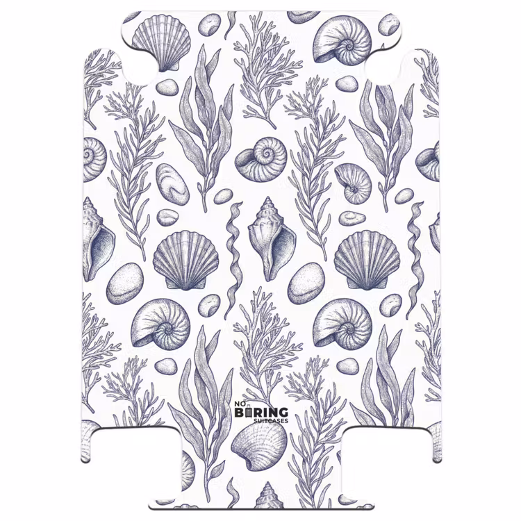 CaseSwap™ - Shells - Seaweed - Ocean - Illustration - Blue — 1