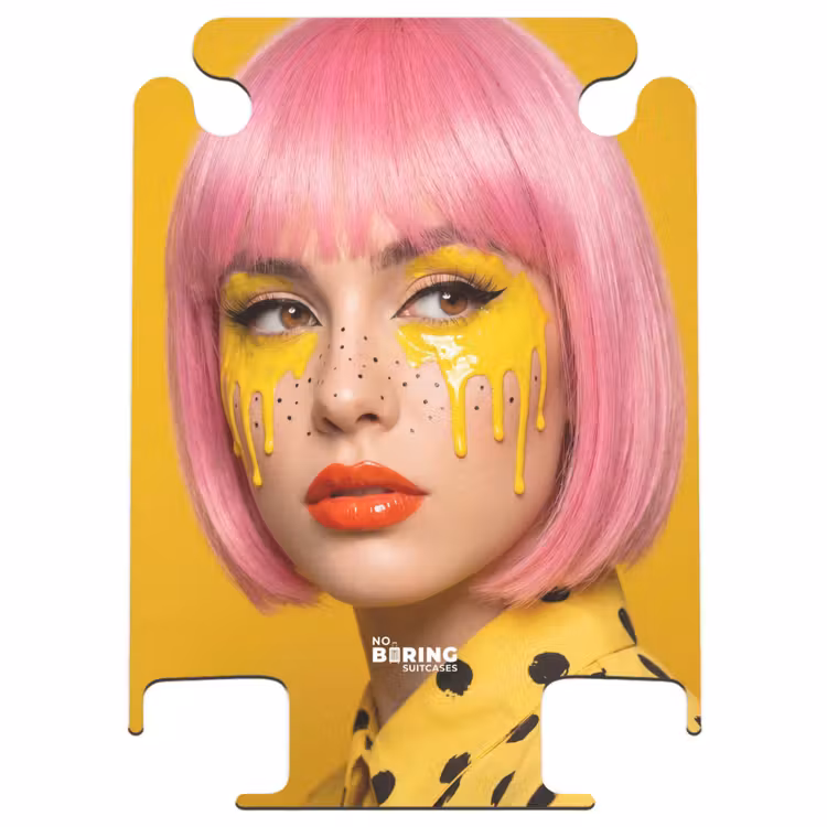 CaseSwap™ - Woman - Portrait - Abstract - Colorful - Yellow — 1