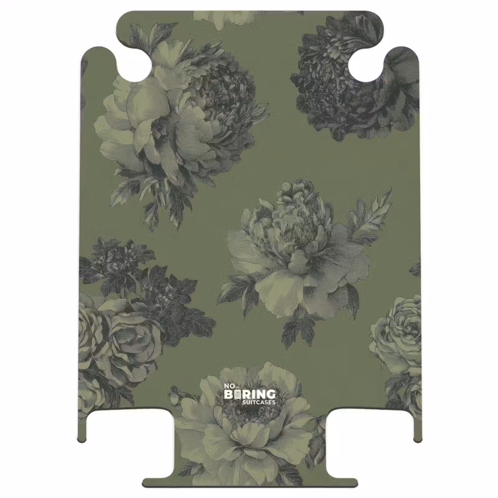 CaseSwap™ - Classic - botanical - olive green - flowers — 1