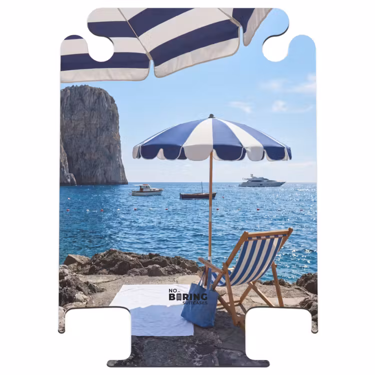 CaseSwap™ - Beach - Lounge Chair - Umbrella - Summer - Blue — 1