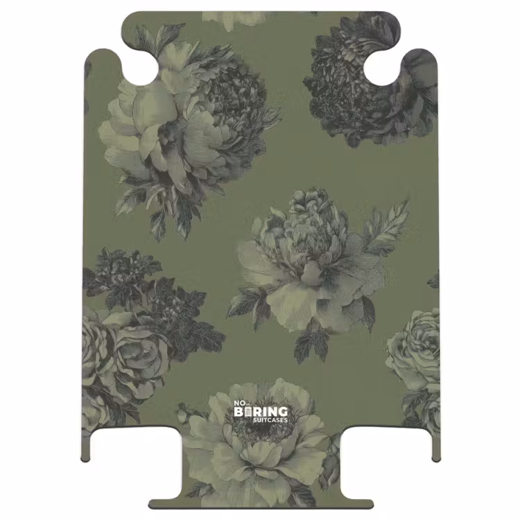 CaseSwap™ - Classic - botanical - olive green - flowers — 1