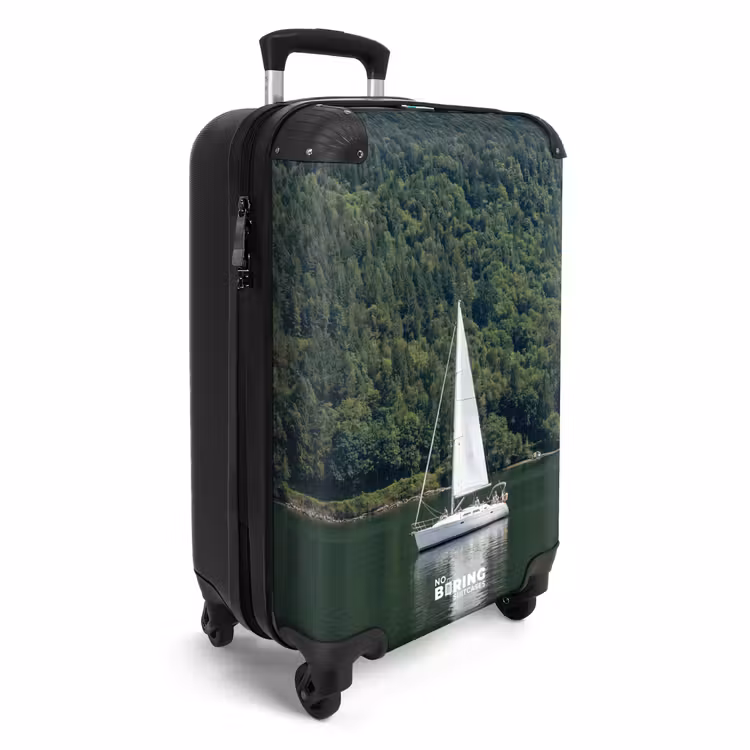 CaseSwap - Sailboat - Water - Mountains - Nature - Green — 2