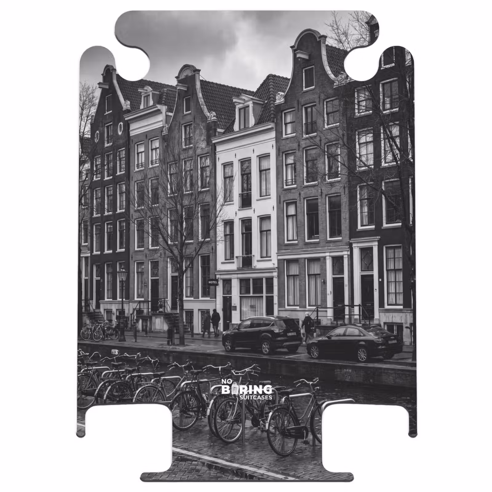CaseSwap™ - House - Canal - Amsterdam - Architecture - Black and White — 1