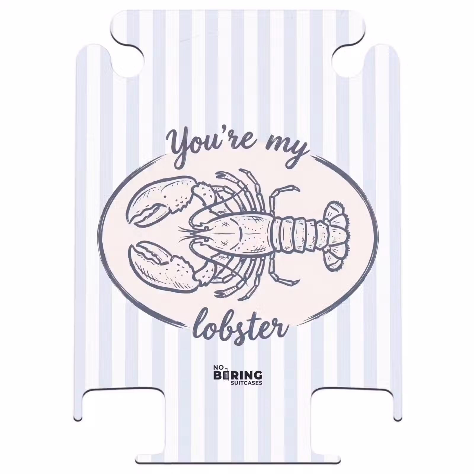 CaseSwap™ - Lobster - Illustration - Love - Blue - Decoration — 1