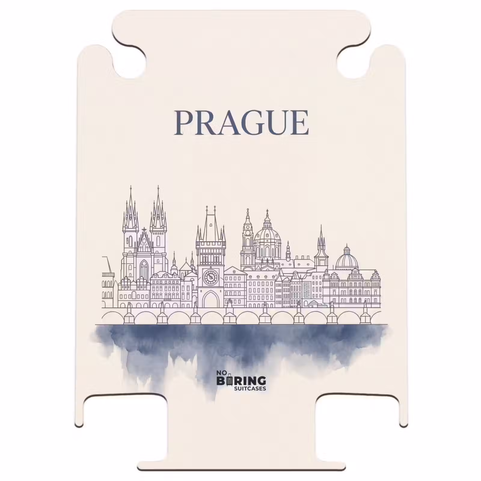 CaseSwap™ - Prague - Skyline - Architecture - Blue — 1