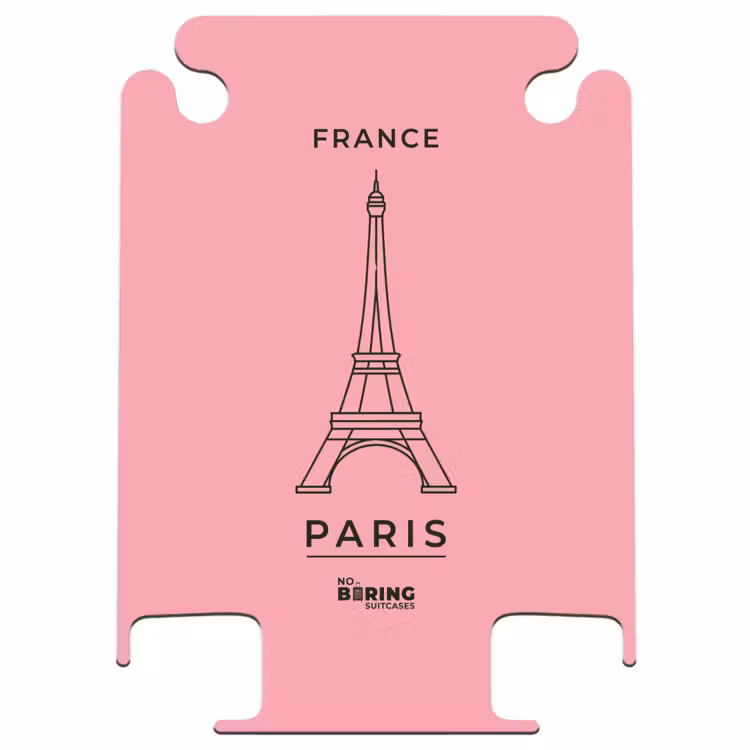 CaseSwap - Eiffel Tower - Paris - Architecture - Minimalist - Pink — 1