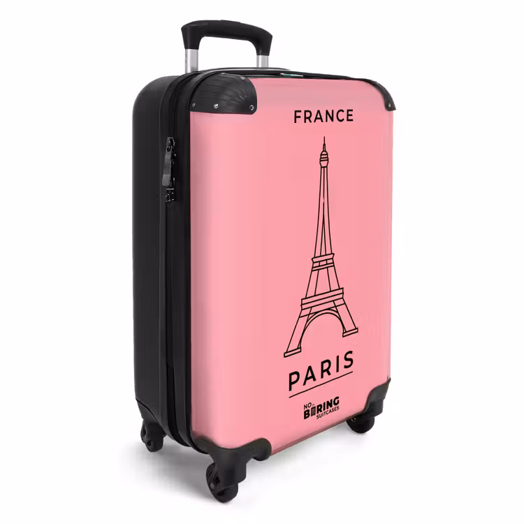 CaseSwap - Eiffel Tower - Paris - Architecture - Minimalist - Pink — 2