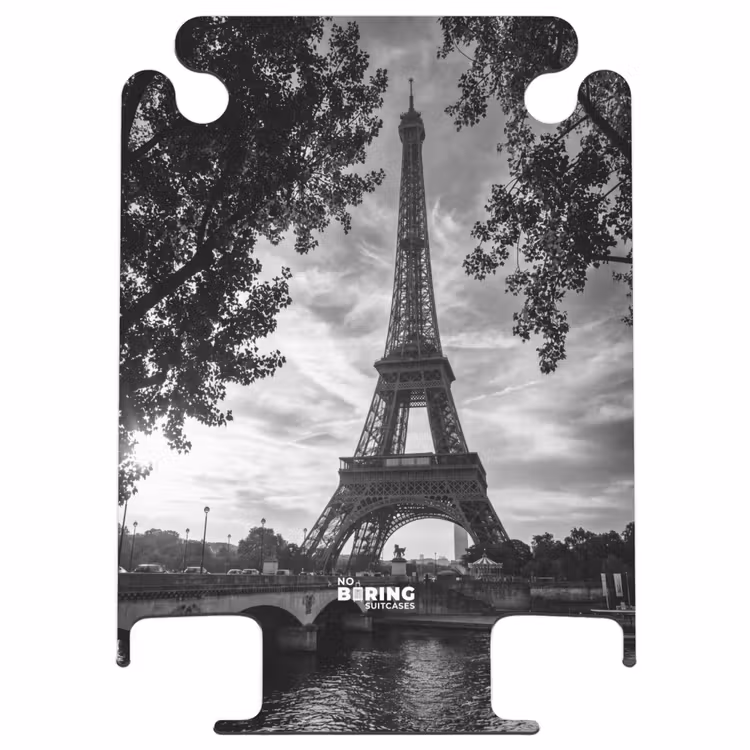 CaseSwap™ - Eiffel Tower - Paris - River - Architecture - Black and White — 1
