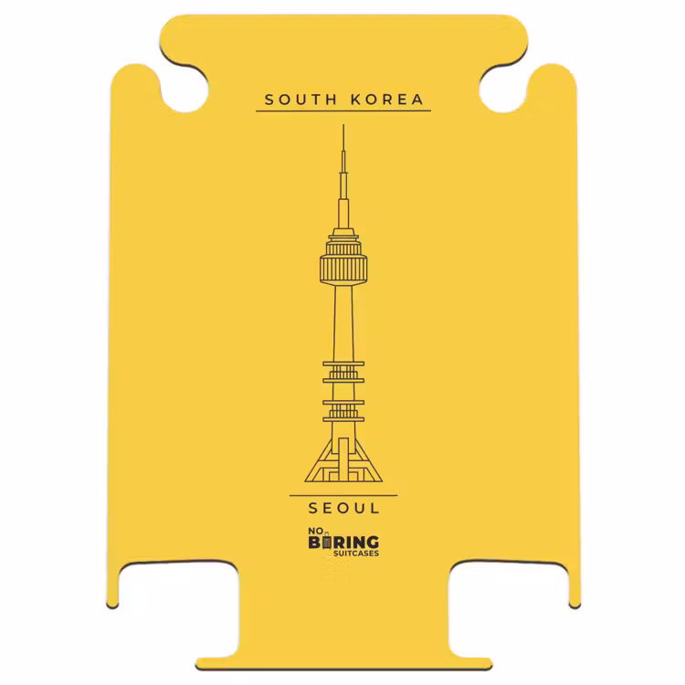 CaseSwap™ - Tower - Seoul - Architecture - Minimalist - Yellow — 1