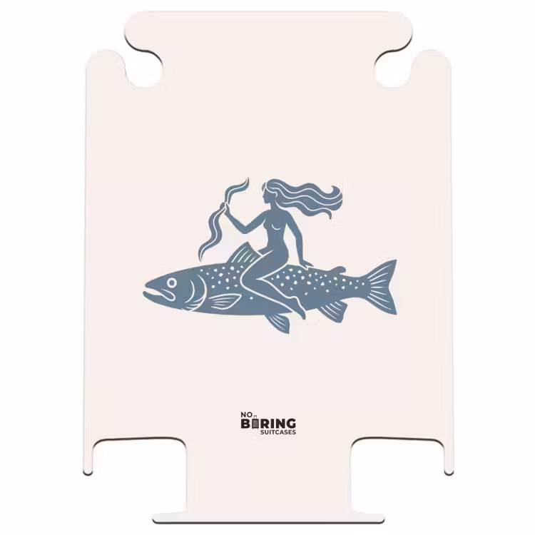 CaseSwap™ - Woman - Fish - Fantasy - Abstract - Blue — 1