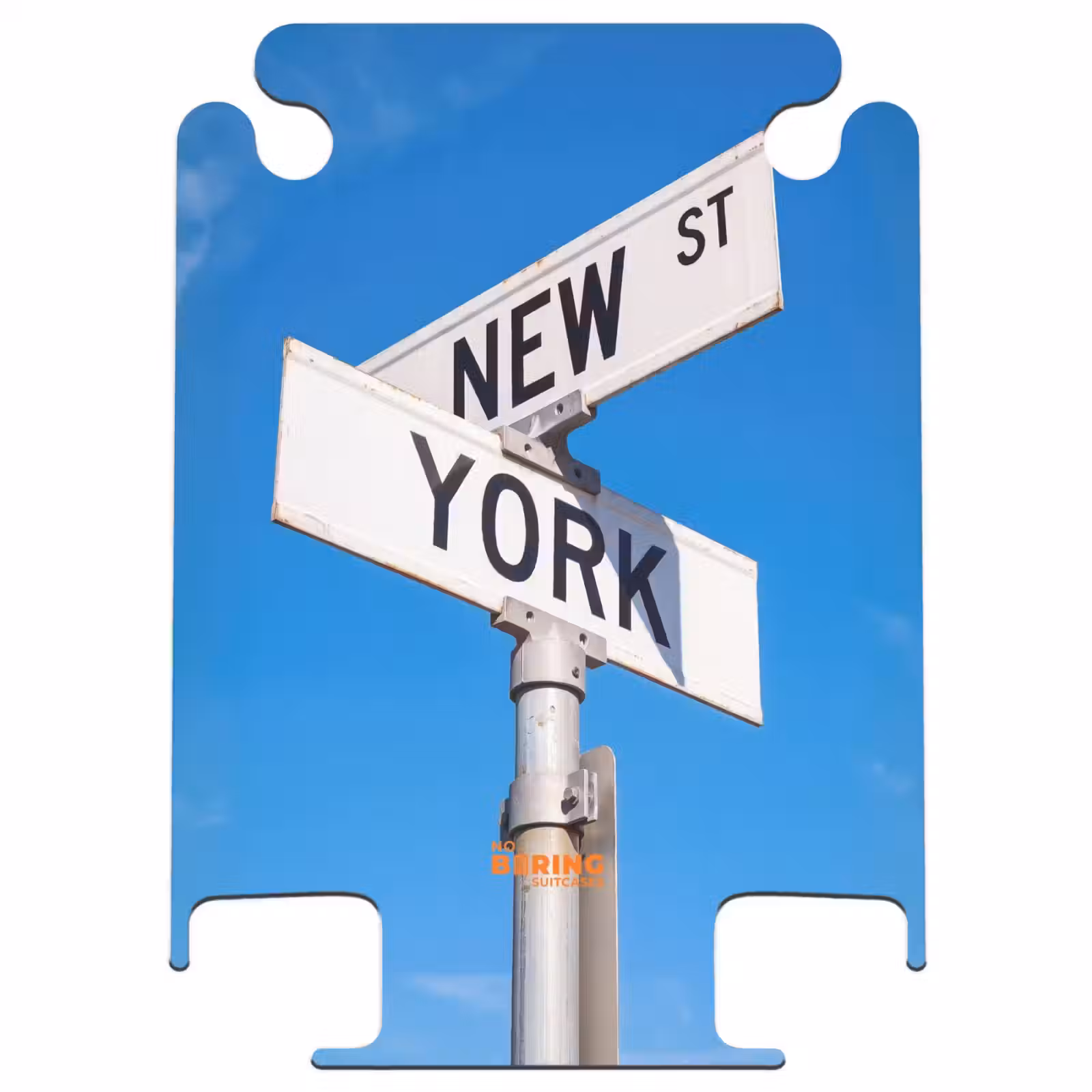 CaseSwap™ - New York - Street Sign - City - Urban - Blue — 1