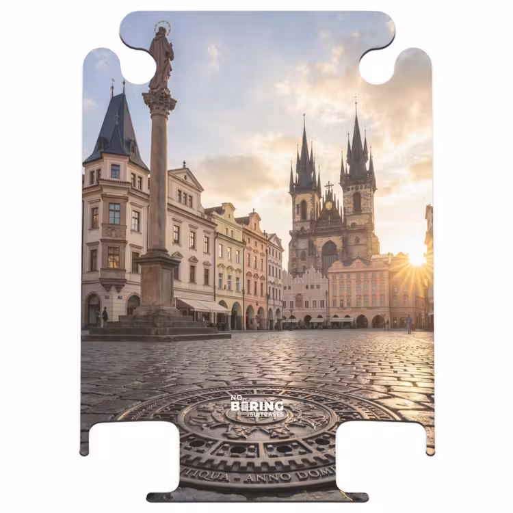 CaseSwap™ - City - Prague - Morning - Architecture - Gold — 1