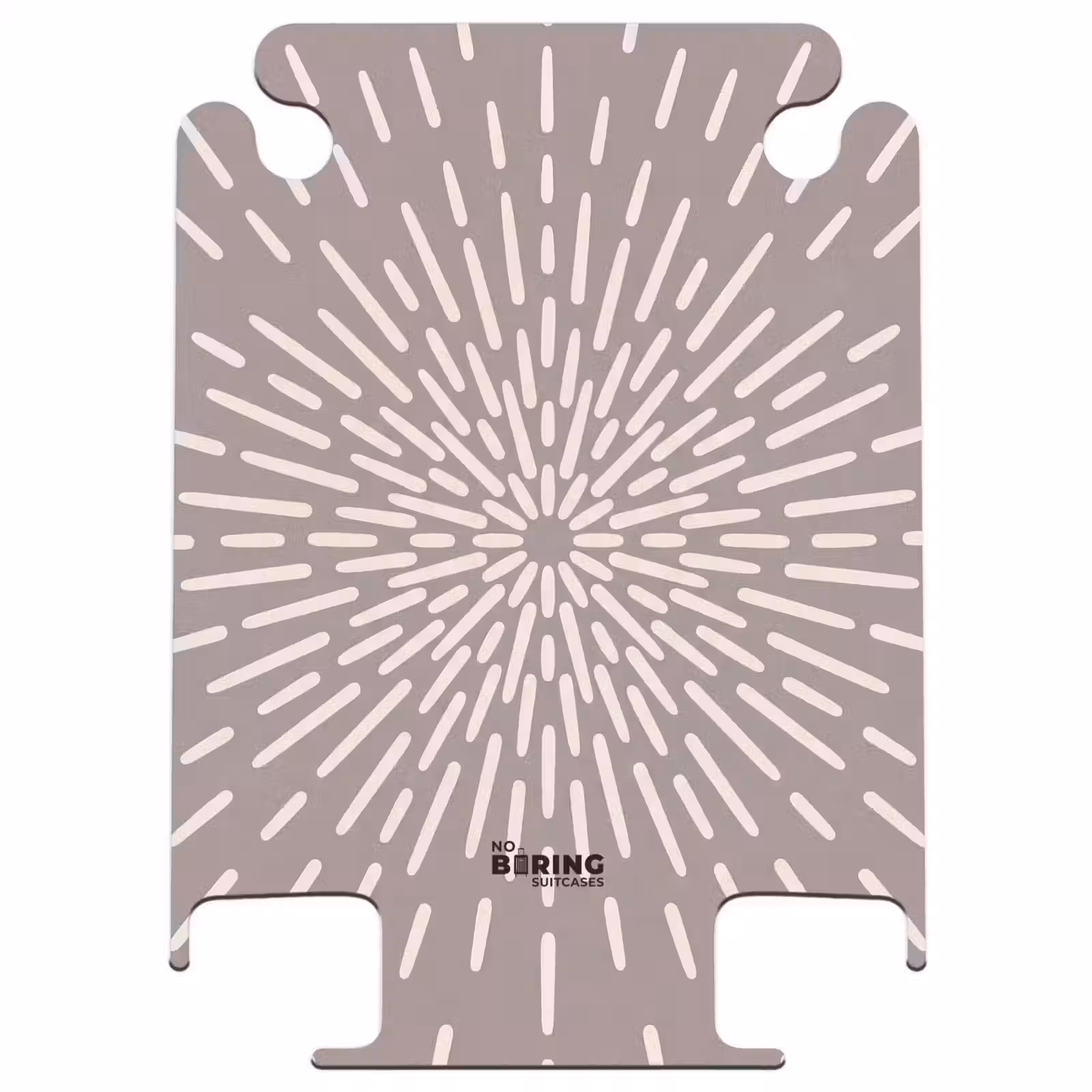 CaseSwap™ - Pattern - Rays - Abstract - Modern - Gray — 1