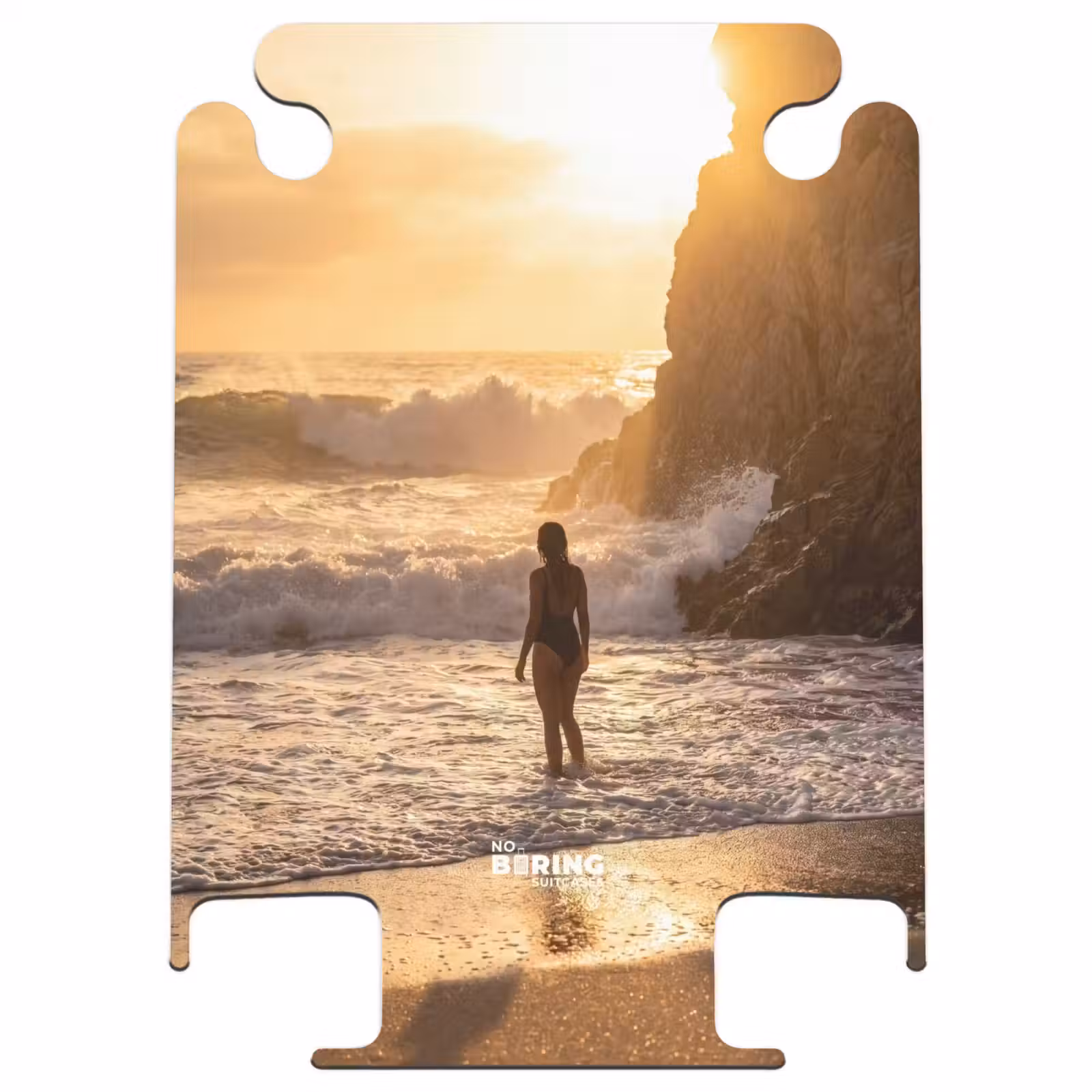 CaseSwap - People - Ocean - Sunset - Coast - Gold — 1